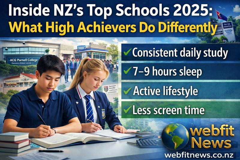 Inside NZ’s Top Schools 2025: What High Achievers Do Differently