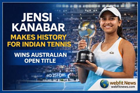 Jensi Kanabar’s Historic Australian Open Win Signals a New Era for Indian Tennis