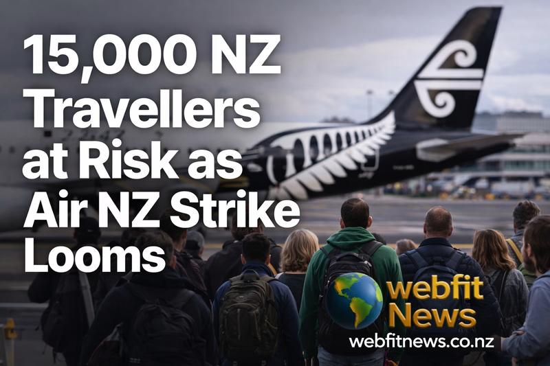 Thousands of NZ Travellers at Risk as Air NZ Cabin Crew Strike Looms