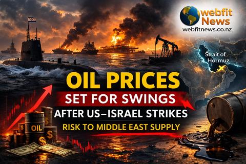 Oil Prices Brace for Volatile Week After US–Israel Strikes Raise Middle East Supply Fears