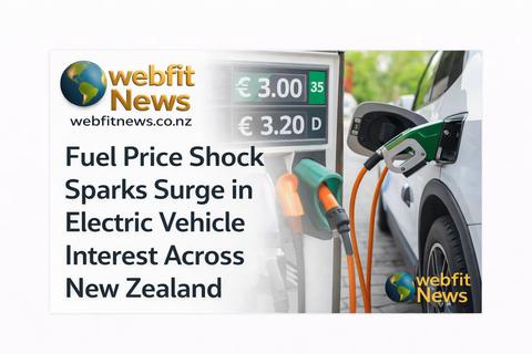 Fuel Price Shock Drives Surge in Electric Vehicle Interest Across New Zealand