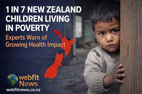 1 in 7 Children in New Zealand Living in Poverty, New Data Shows