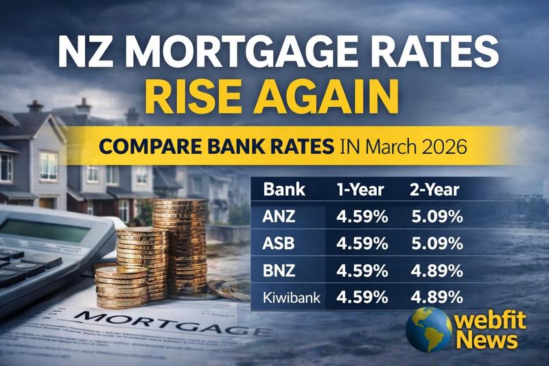 NZ Mortgage Rates Shock: Banks Raise Interest Rates Despite Stable OCR – What It Means for You in March 2026