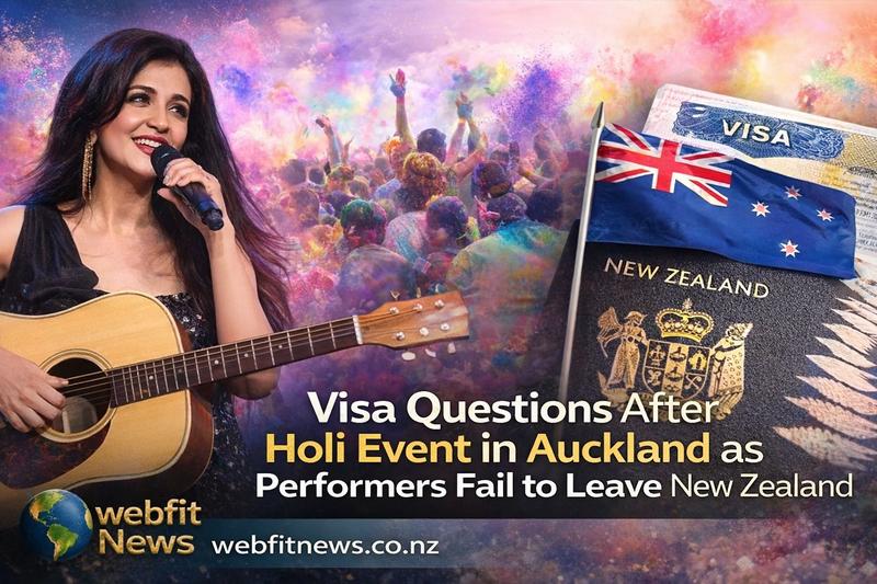 Immigration Investigation Into Holi Performers Sparks Political Debate in New Zealand