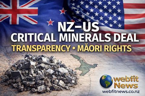 NZ–US Critical Minerals Deal Raises Questions on Transparency, Māori Rights, and Strategic Alignment