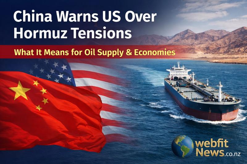 China Warns US Against Interference Over Strait of Hormuz Tensions