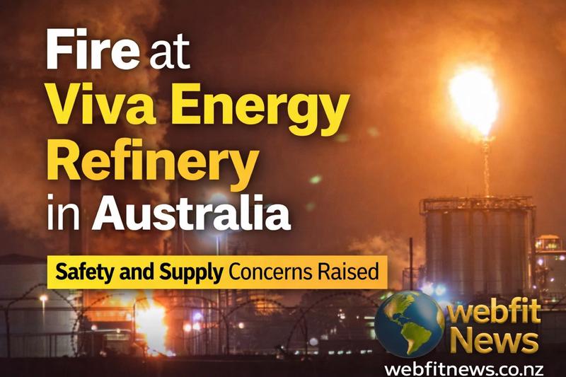 Fire at Viva Energy Refinery in Australia Sparks Major Concern