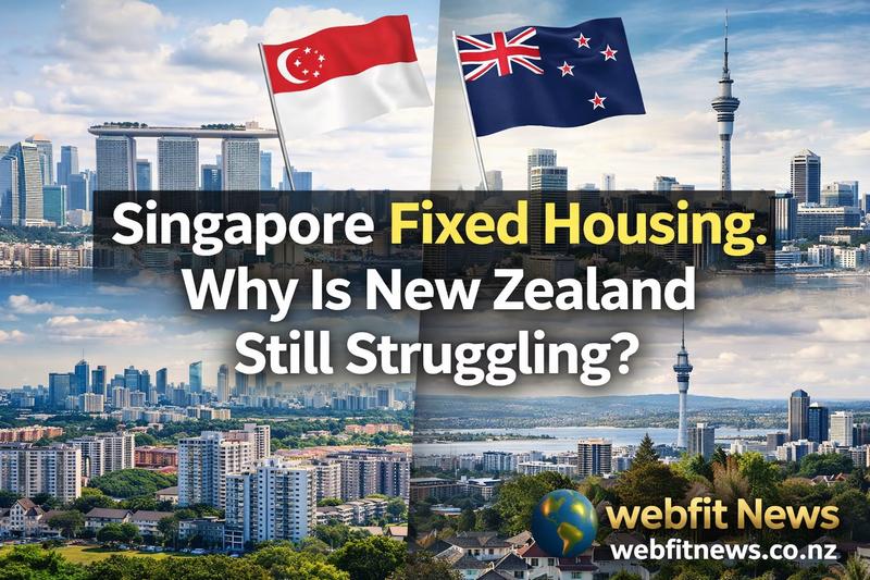 Singapore Fixed Housing. Why Is New Zealand Still Struggling to Catch Up?
