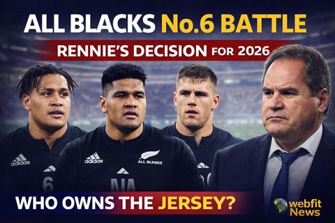 All Blacks No.6: The Call Dave Rennie Cannot Delay