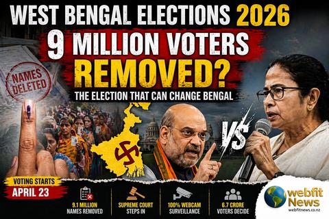 West Bengal Election 2026: 9 Million Voters Removed Before Polling
