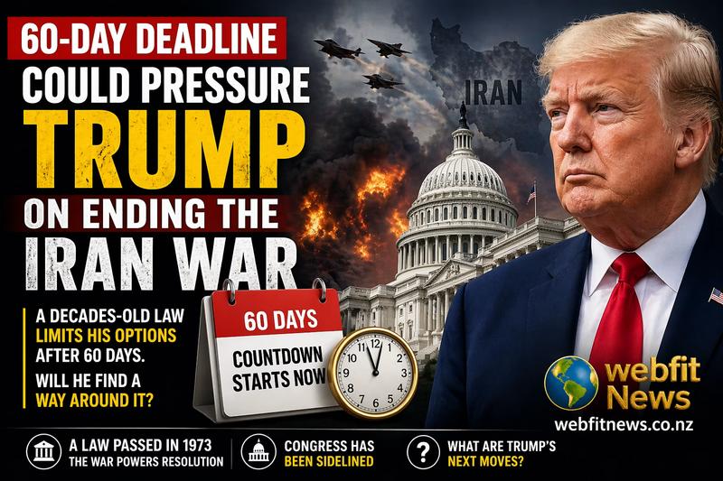 US War Powers Clock Ticks Down on Trump’s Iran Campaign at 60-Day Mark