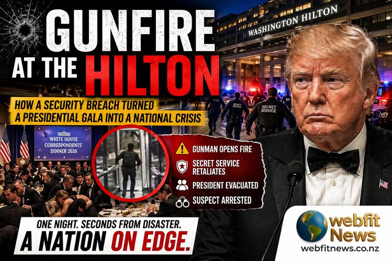Gunfire at the Hilton: How a Security Breach Turned a Presidential Gala into a National Crisis