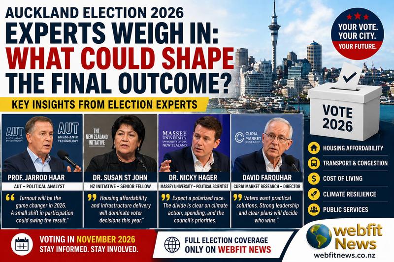 Who Will Shape Auckland’s Future After 2026? A City at a Political Crossroads