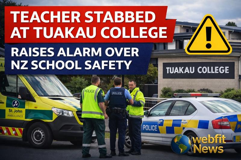 Teacher Stabbing at Tuakau College Raises Serious Questions on School Safety in New Zealand