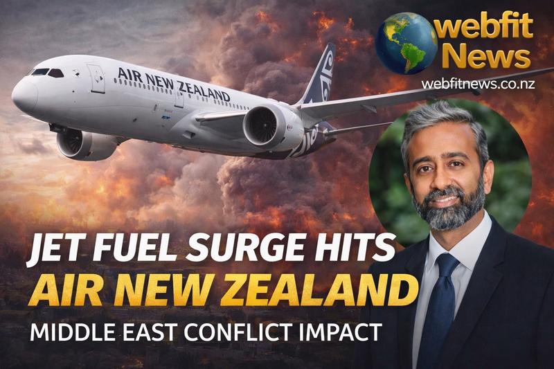 Air NZ Fuel Costs Double as Middle East Conflict Drives Price Surge