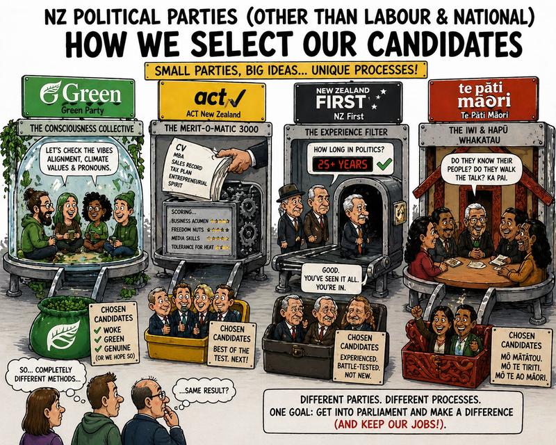 Inside the Race Before the Race: How National and Labour Are Choosing Candidates for New Zealand’s 2026 Election