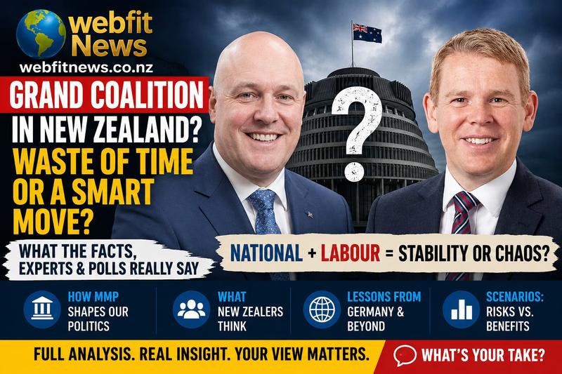 Could National and Labour Ever Form a Grand Coalition in NZ?