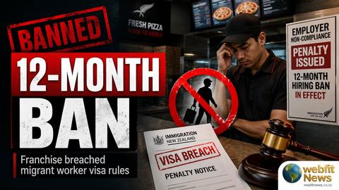 Domino’s Franchise Banned From Hiring Migrant Workers After Visa Breach