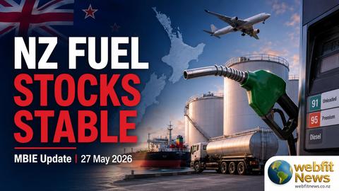New Zealand Fuel Stocks Remain Stable, But Today’s MBIE Update Is A Reminder Of How Exposed We Are