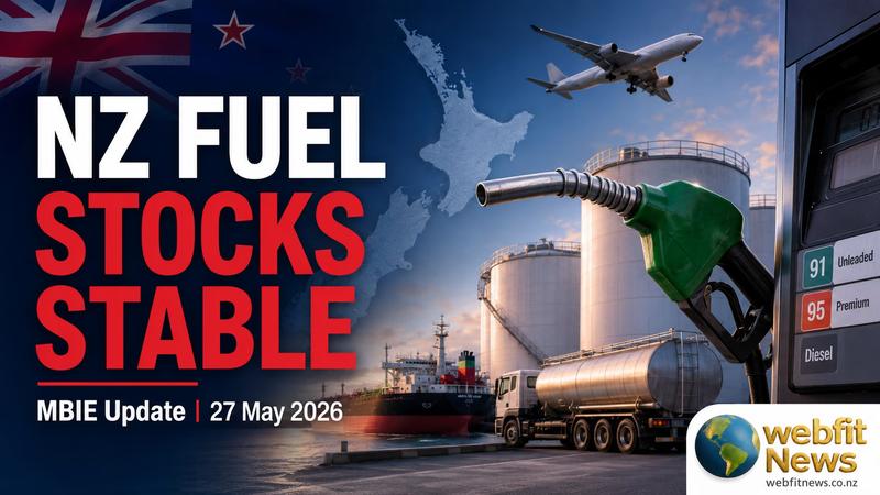 New Zealand Fuel Stocks Remain Stable, But Today’s MBIE Update Is A Reminder Of How Exposed We Are