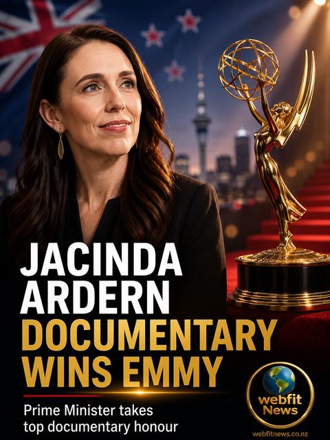 Jacinda Ardern Documentary Wins Emmy, Putting New Zealand Back on the Global Stage