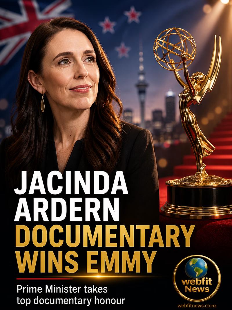Jacinda Ardern Documentary Wins Emmy, Putting New Zealand Back on the Global Stage