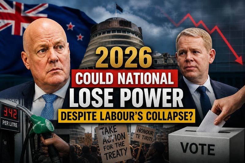 Could National Lose Power in 2026 Despite Labour’s Collapse?
