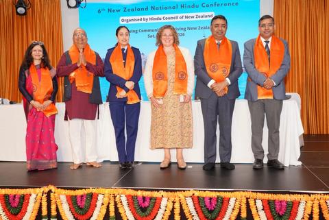 Hindu Leaders, Youth and Politicians Unite at Major Auckland Conference