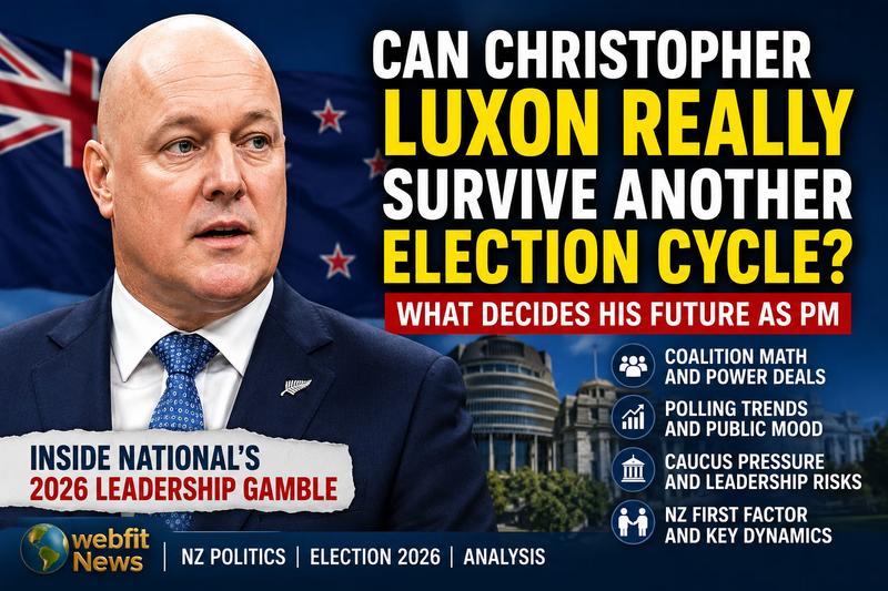 Can Christopher Luxon Really Survive Another Election Cycle?