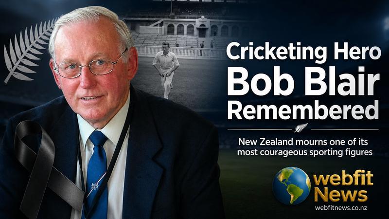 New Zealand Cricketing Hero Bob Blair Remembered After Passing Away at 94