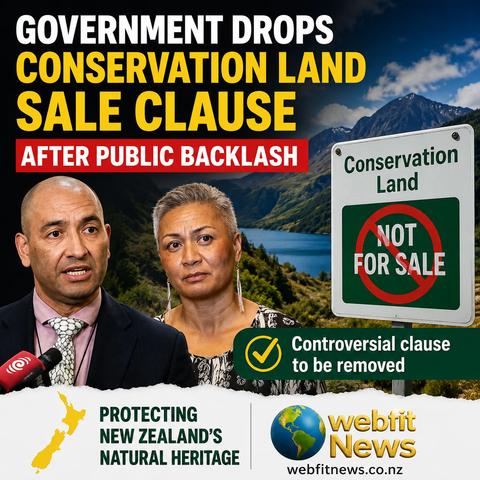 Government Drops Controversial Conservation Land Sale Clause After Public Backlash
