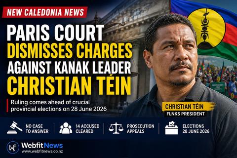 Paris Court Drops Charges Against Kanak Independence Leader Christian Téin Ahead of Crucial New Caledonia Elections