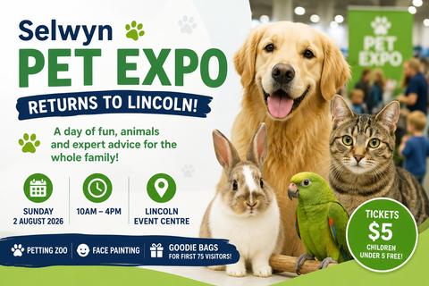 Selwyn Pet Expo Returns to Lincoln for Family Fun and Animal Encounters
