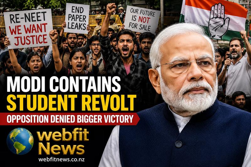 How Modi Contained India's Student Revolt and Denied the Opposition a Bigger Victory
