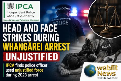 IPCA Finds Head and Face Strikes During Whangārei Arrest Were Unjustified