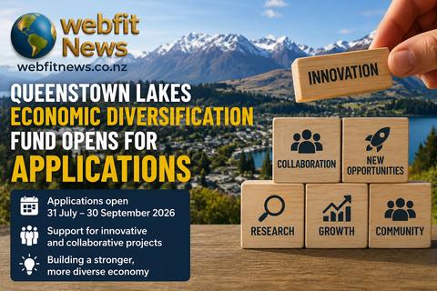 Queenstown Lakes Economic Diversification Fund Opens for 2026 Applications