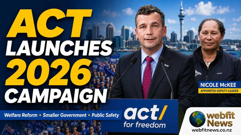 ACT Launches 2026 Campaign With Welfare Reform and Public Safety Push