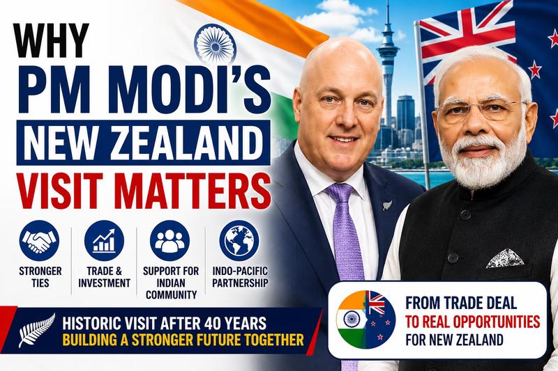 Why PM Narendra Modi's Historic New Zealand Visit Is So Important