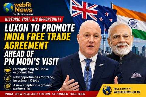 Christopher Luxon to Promote India Free Trade Agreement Ahead of PM Narendra Modi's Historic New Zealand Visit