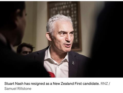 Stuart Nash Resigns as New Zealand First Candidate After Maternity Leave Comments
