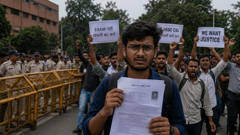 Jharkhand Exam Protests Escalate: What Sparked the Youth Movement, Why Ranchi Erupted and What Happens Next