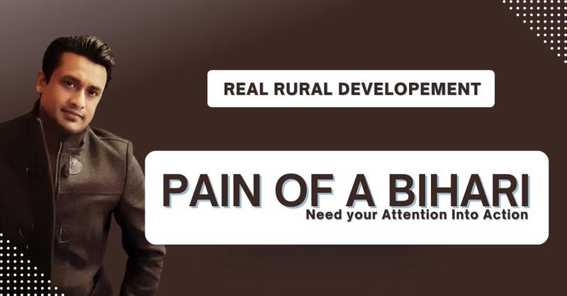 From Survival to Revival: Om Jha Calls on Global Biharis to Help Transform Rural Bihar