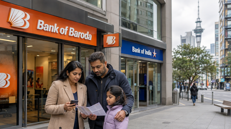 Bank of Baroda or Bank of India? Which Indian bank currently offers more to New Zealand's Indian community?