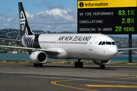 Air New Zealand cuts cancellations and speeds up passenger rebooking as reliability improves