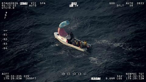 RNZAF Poseidon Helps Rescue Six People Missing at Sea in Fiji