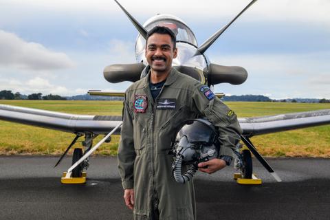 Sri Lankan-Born Aucklander Roshane Mendis Nears RNZAF Pilot Wings