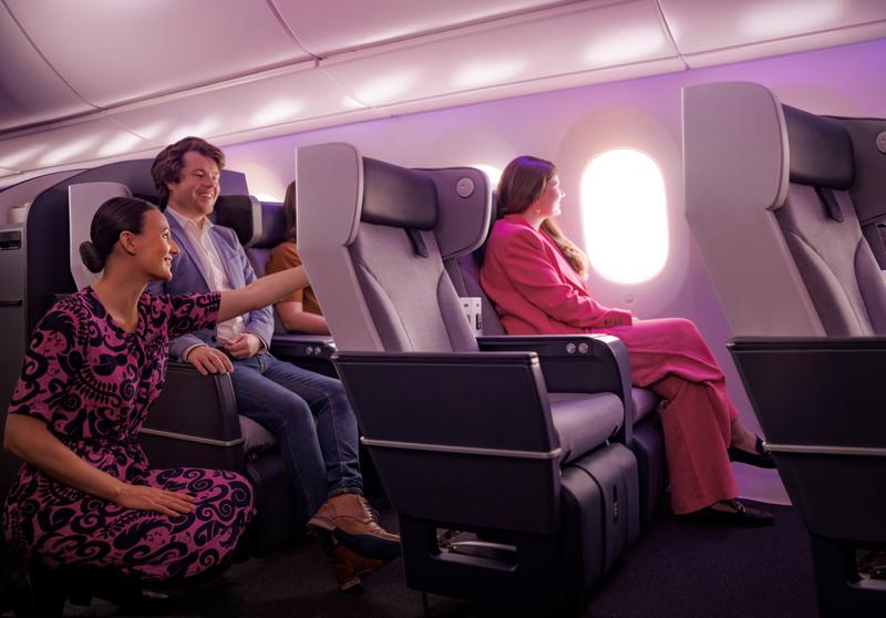 Air New Zealand new Premium Economy seat