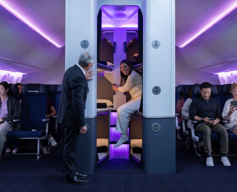 Air New Zealand Economy Skynest 4