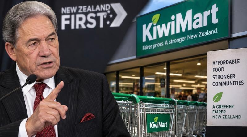 Winston Peters attacks Greens’ KiwiMart plan as ‘communism by stealth’