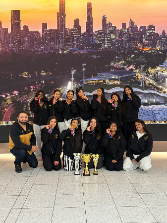 Lynfield College Indian Dance Team Makes History in Melbourne
